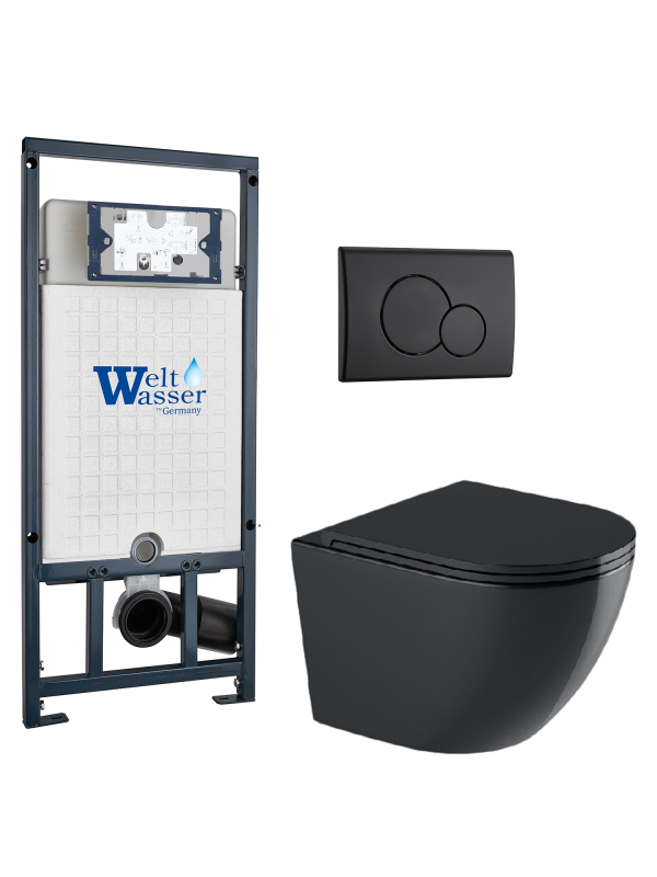 Комплект MARBERG 507 + MERZBACH 041 XL MT-BL + MAR 507 RD MT-BL WeltWasser