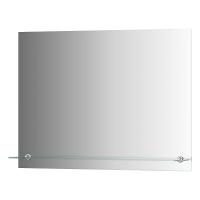 Зеркало настенное с фацетом и полочкой Attractive EVOFORM 80х60 см, BY 0516 фото в интернет-магазине Русалия