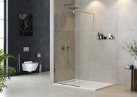 Душевая перегородка CEZARES LIBERTA-L-1-100-C-Cr прозрачное, профиль хром фото в интернет-магазине Русалия