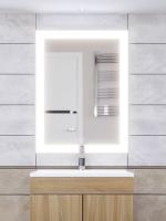 Зеркало для ванной с подсветкой Uperwood Barsa 60х80 см, прямоугольное, сенсор/антизапотевание 2920205443 фото в интернет-магазине Русалия