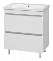 Тумба Енисей 70 с 2 ящиками с раковиной Cersanit Como 70 Misty фото в интернет-магазине Русалия