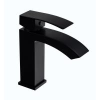 Смеситель для раковины FILARETE Waterfall FL5010BL, черный фото в интернет-магазине Русалия