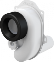 Сифон для писсуара горизонтальный A45B AlcaPlast фото в интернет-магазине Русалия