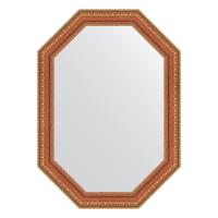Зеркало настенное Polygon EVOFORM в багетной раме бронзовые бусы на дереве, 51х71 см, BY 7053 фото в интернет-магазине Русалия