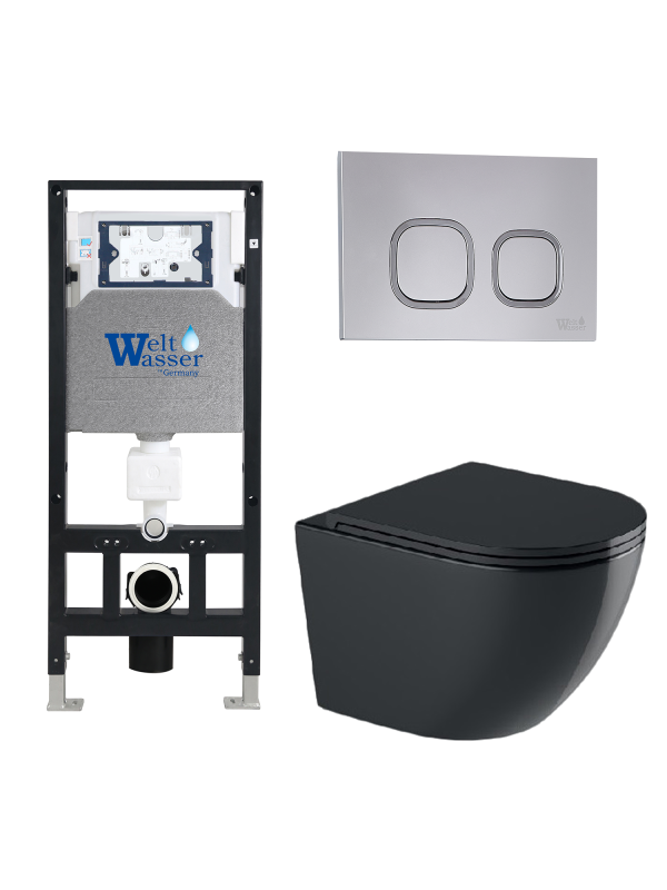 Комплект AMBERG 506 + MERZBACH 041 XL MT-BL + AMBERG RD-CR WeltWasser