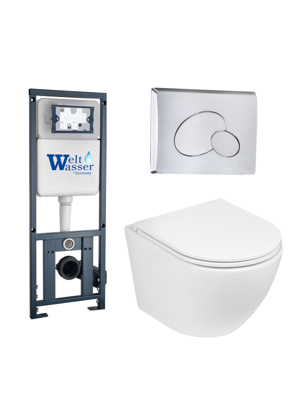 Комплект MARBERG 410 + MERZBACH 043 GL-WT + MAR 410 RD-CR WeltWasser