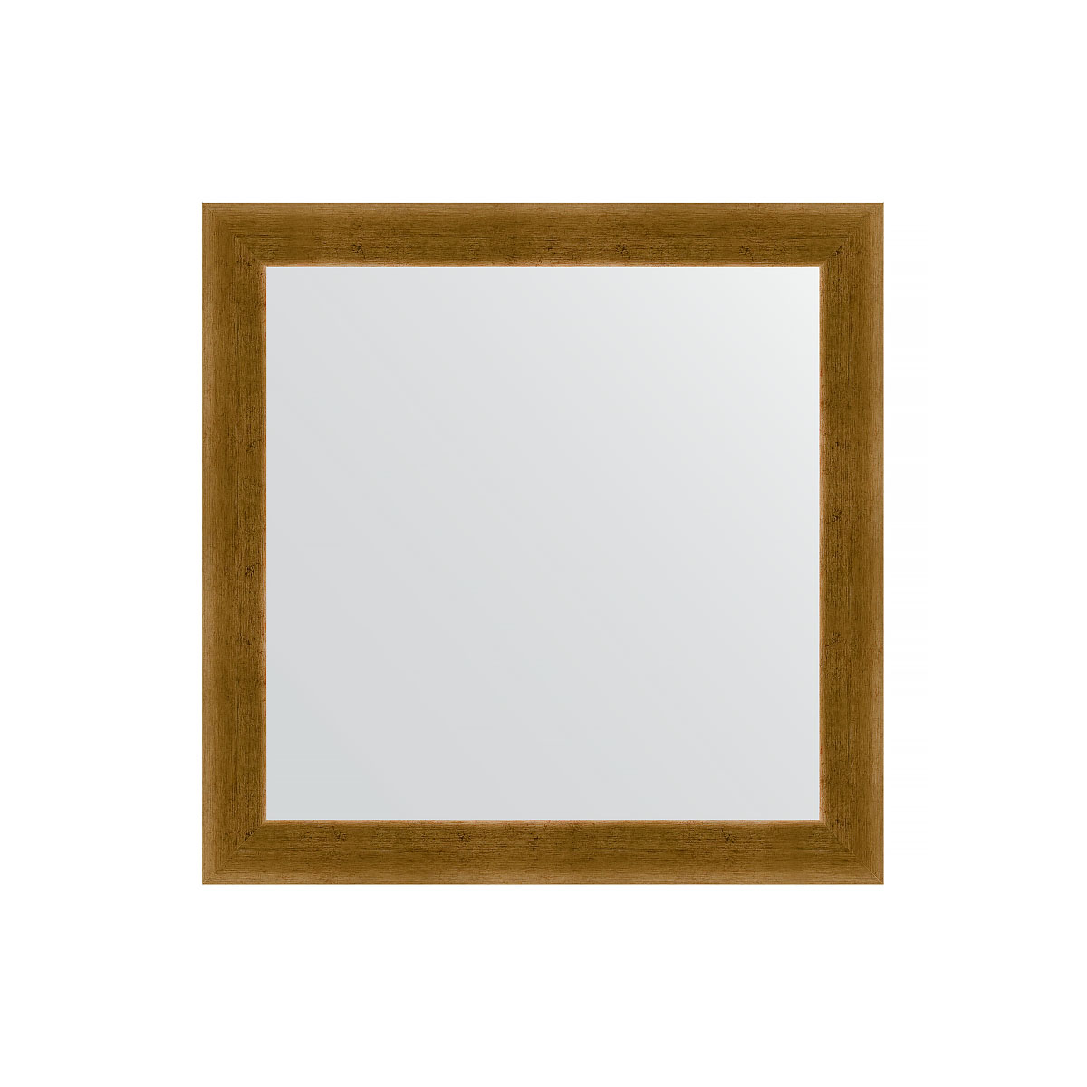 Зеркало настенное EVOFORM в багетной раме травленое золото, 64х64 см, BY 0616