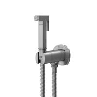 Смеситель Lemark Solo с гигиеническим душем, встраиваемый (LM7172GM) фото в интернет-магазине Русалия