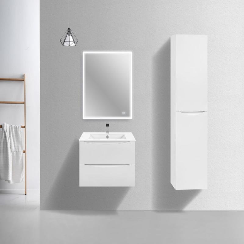 База под керамическую раковину Mia Slim 600 подвесная, 2 выкатных ящика soft close, G.White Vincea