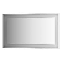 Зеркало настенное в багетной раме хром со встроенным LED-светильником Ledside EVOFORM 130x75 см, BY 2208 фото в интернет-магазине Русалия