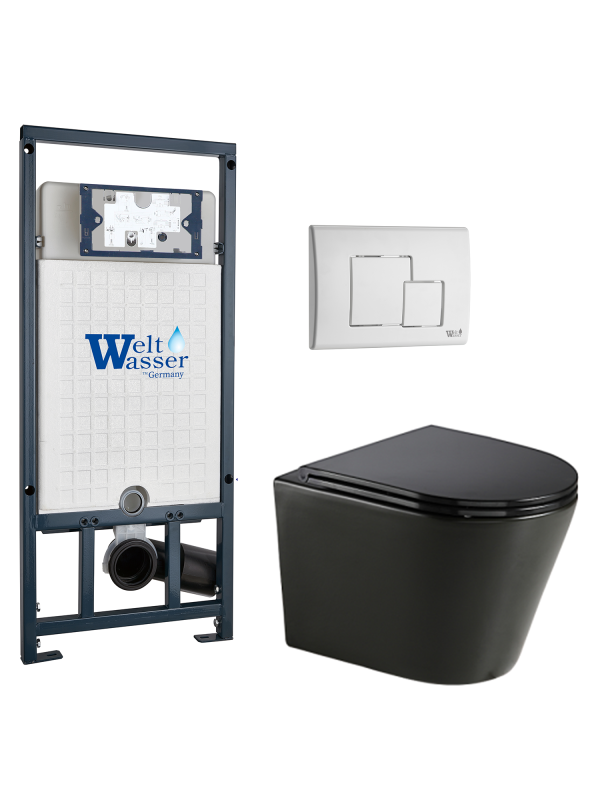 Комплект MARBERG 507 + SALZBACH 043 GL-BL + MAR 507 SE GL-WT WeltWasser