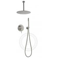 Душевая система встраиваемая FILARETE Roun FL1024NK, никель фото в интернет-магазине Русалия