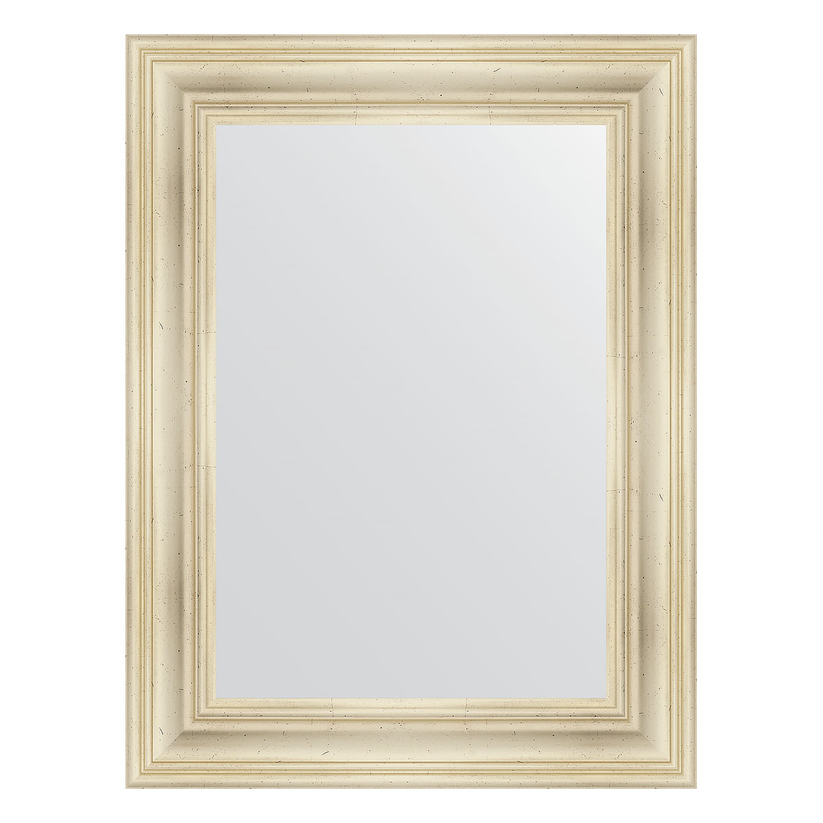 Зеркало настенное EVOFORM в багетной раме травленое серебро, 62х82 см, BY 3060