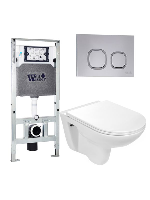 Комплект AMBERG 506 ST + BAARBACH 004 GL-WT + AMBERG RD-CR WeltWasser