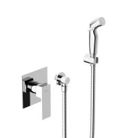 537510000 Gala Смеситель монтируемый в стену с гиг.душем, хром Damixa фото в интернет-магазине Русалия