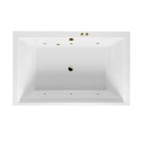 Гидромассажная ванна EXCELLENT Crown Lux 190x120 "SOFT" (бронза) WAEX.CRO19.SOFT.BR фото в интернет-магазине Русалия