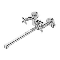 Смеситель для ванны с длинным изливом IDDIS Acros (ACRSBL2i10WA) фото в интернет-магазине Русалия