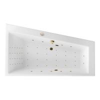 Гидромассажная ванна EXCELLENT Sfera 170x100 (правая) "NANO" (золото) WAEX.SFP17.NANO.GL фото в интернет-магазине Русалия