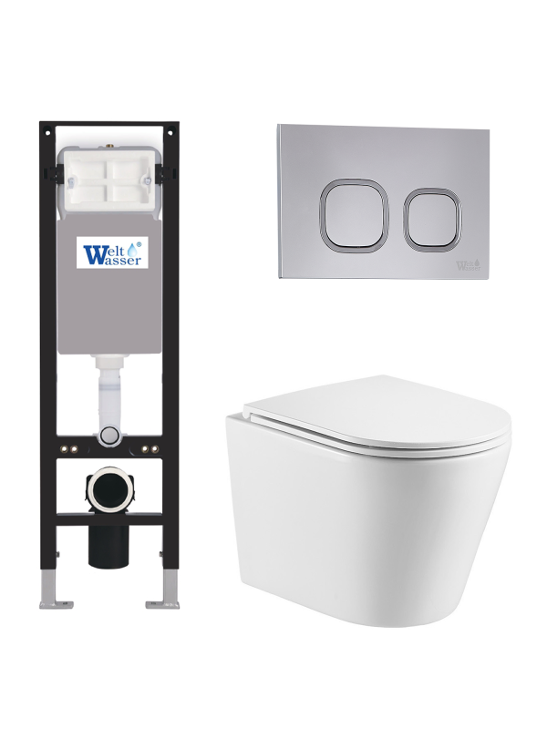 Комплект AMBERG 350 + SALZBACH 043 GL-WT + AMBERG RD-CR WeltWasser