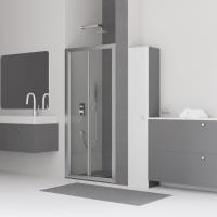 Душевая дверь RGW CL-21 900, стекло прозрачное, профиль хром фото в интернет-магазине Русалия