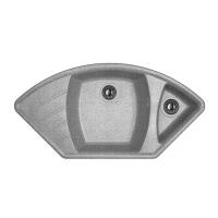 Кухонная мойка Dr. Gans ГАБИ 25.050.E1015.409, базальт фото в интернет-магазине Русалия