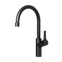 310722300 Eclipse, смеситель для кухни с двухрежимным регулируемым аэратором, черный фото в интернет-магазине Русалия