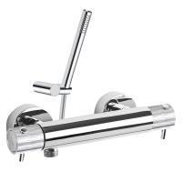 Термостатический смеситель для душа наружнего монтажа с душевым комплектом ODISEA JOYA 593401MO Ramon Soler фото в интернет-магазине Русалия