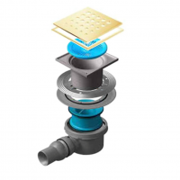 Точечный трап Pestan Confluo Standard 15х15 Drops Mask Gold (13000148) фото в интернет-магазине Русалия