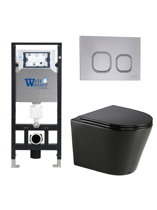 Комплект AMBERG 506 + SALZBACH 043 GL-BL + AMBERG RD-CR WeltWasser