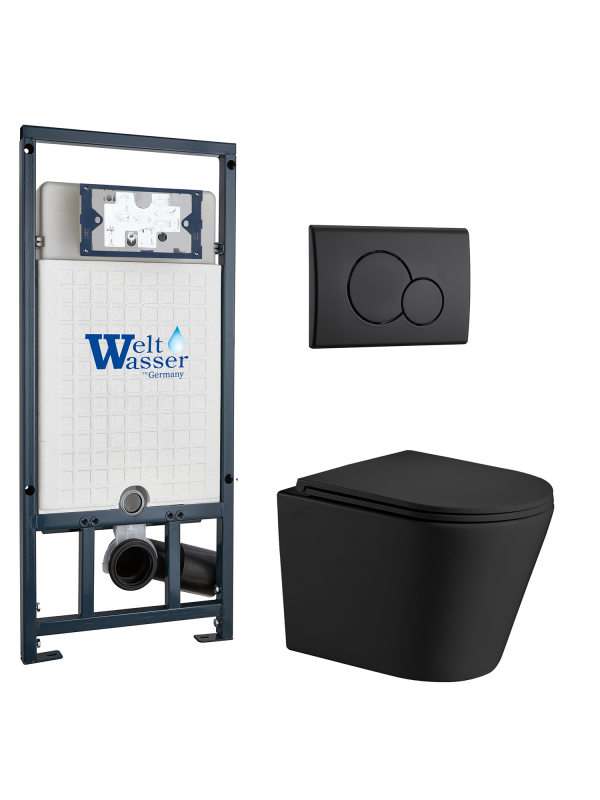 Комплект MARBERG 507 + SALZBACH 043 MT-BL + MAR 507 RD MT-BL WeltWasser