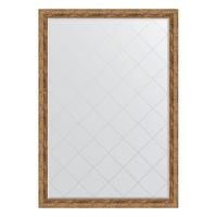 Зеркало настенное с гравировкой EVOFORM в багетной раме виньетка античная бронза, 130х185 см, BY 4488 фото в интернет-магазине Русалия