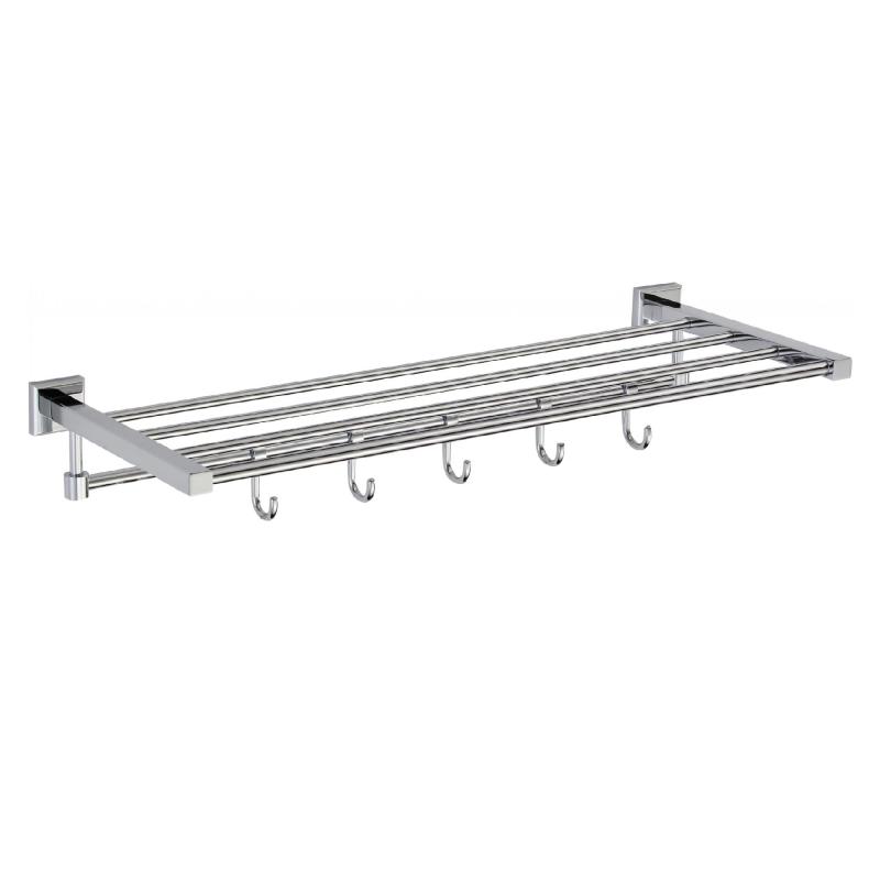 Полка для полотенец Savol S-609544, хром