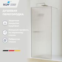 Душевая перегородка RGW WA-08 700, стекло Ribbed (Ребристое), профиль хром фото в интернет-магазине Русалия