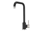Смеситель для кухни GRANULA (ST-4033, ЧЁРНЫЙ) фото в интернет-магазине Русалия