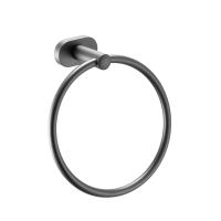 Кольцо для полотенец Shevanik SG5106T, оружейная сталь фото в интернет-магазине Русалия