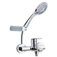 Смеситель для ванны наружнего монтажа однорычажный с душевым комплектом NEW FLY 570502T3                               Ramon Soler фото в интернет-магазине Русалия