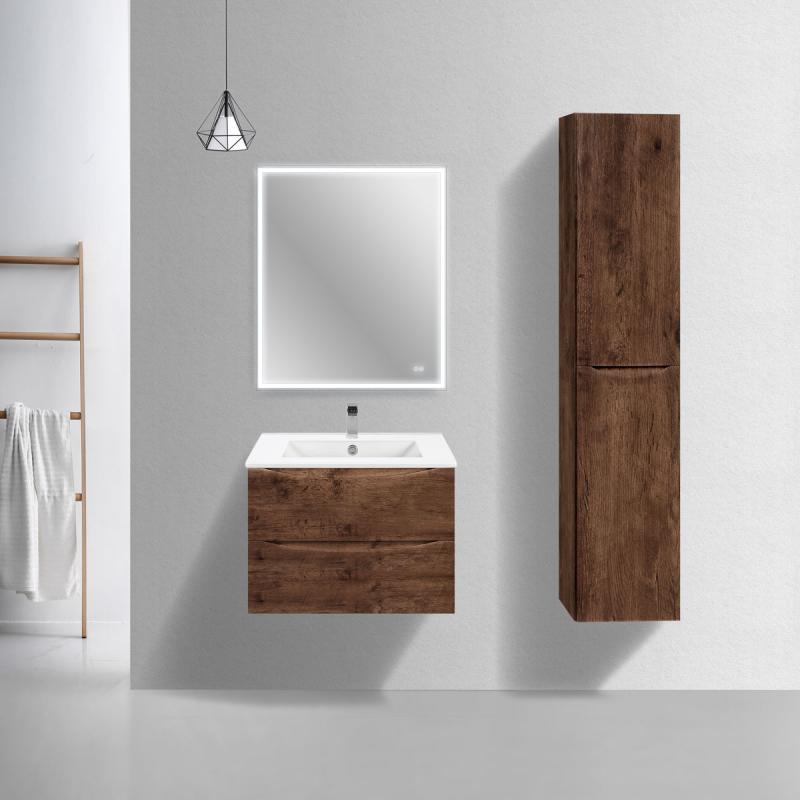 База под керамическую раковину Mia Slim 700 подвесная, 2 выкатных ящика soft close, R.Wood Vincea