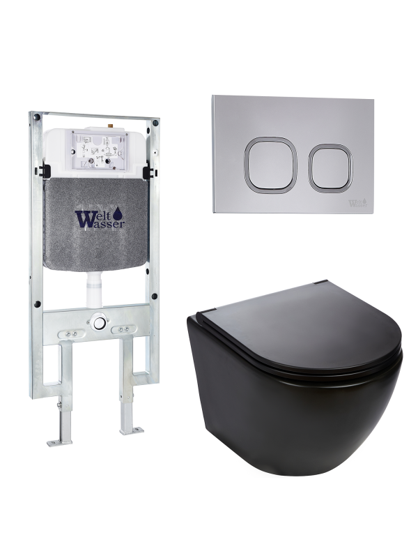 Комплект AMBERG 497 ST + MERZBACH 043 MT-BL + AMBERG RD-CR WeltWasser