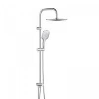 931000000 Eclipse, душ. система: верхний душ 220мм, ручн.душ 3 ф-ии 120 мм, штанга 1010 мм, хром фото в интернет-магазине Русалия