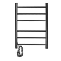 Электрический полотенцесушитель Аврора  черный DMT 109-6 40х60 ЧРН EK L фото в интернет-магазине Русалия