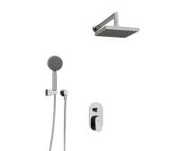 A14028 Встраиваемый комплект для душа с верхней душевой насадкой и лейкой Wasserkraft фото в интернет-магазине Русалия