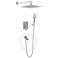 Душевая система встраиваемая FILARETE Waterfall FL1010NK, никель фото в интернет-магазине Русалия