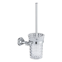 Ершик для унитаза Rose RG1100, хром фото в интернет-магазине Русалия