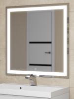 Зеркало для ванной с подсветкой Uperwood Tanos 80х80 см, квадратное, сенсор/антизапотевание/без рамы 291020222 фото в интернет-магазине Русалия