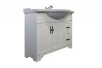 COMFORTY. Тумба-умывальник "Севилья-100" слоновая кость с раковиной COMFORTY Т-9315 фото в интернет-магазине Русалия