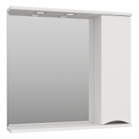 Зеркальный шкаф Атлантик 80 правый П-Атл-4080-010П Misty фото в интернет-магазине Русалия