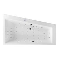 Гидромассажная ванна EXCELLENT Sfera Slim 170x100 (правая) "NANO" (хром) WAEX.SFP17S.NANO.CR фото в интернет-магазине Русалия