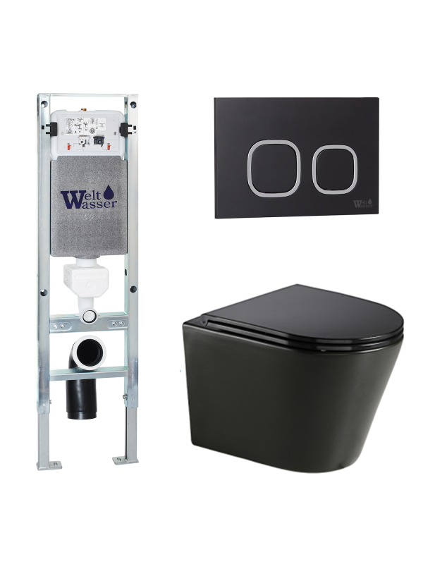 Комплект AMBERG 350 ST + SALZBACH 043 GL-BL + AMBERG RD-BL WeltWasser