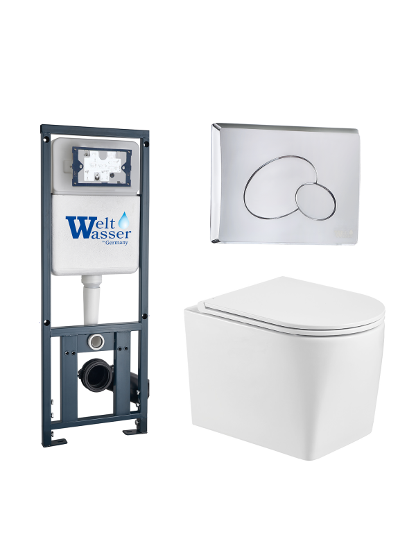 Комплект MARBERG 410 + NESENBACH 004 GL-WT + MAR 410 RD-CR WeltWasser