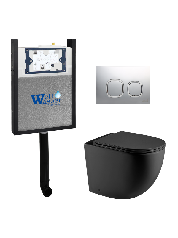 Комплект AMBERG 404 + MERZBACH 002 MT-BL + AMBERG RD-CR WeltWasser